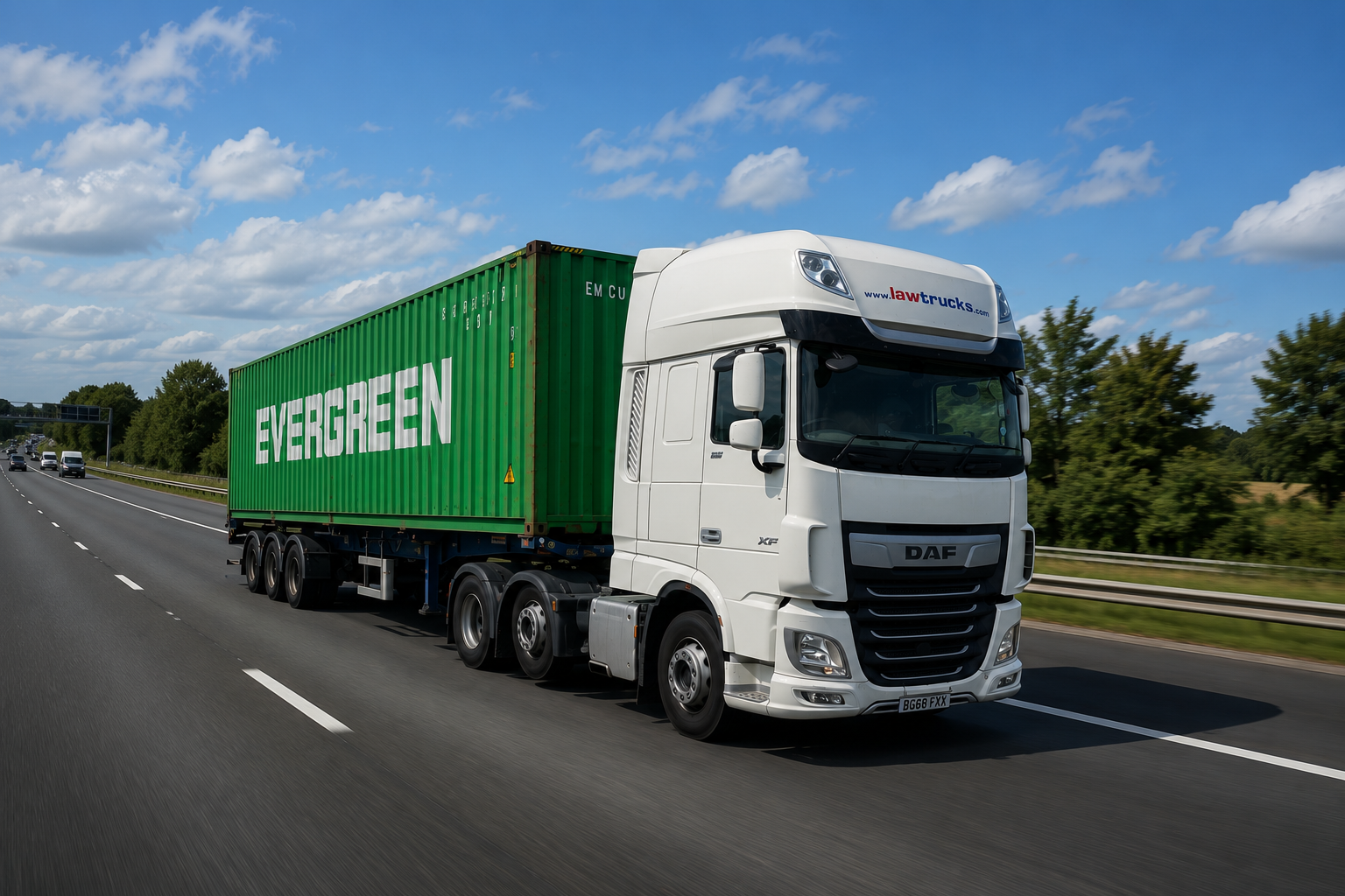 UCHEDIMMA Truck Daytime Driving
